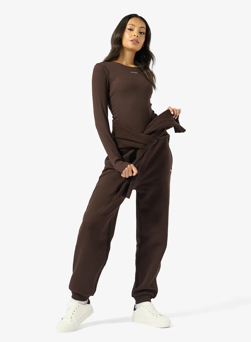 GUESS Nat High Waist Jogger Pants